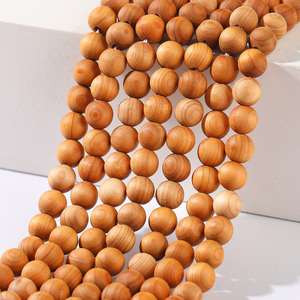 Jd đá quý bán buôn yabai Cypress hạt 6mm 8mm10mm Chất lượng cao Vòng gỗ Loose hạt lý tưởng cho Diy đồ trang sức làm - Product Image 2