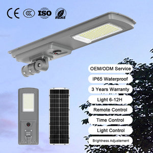 Năng lượng mặt trời Powered ánh sáng mạnh mẽ đèn đường cho ngoài trời Chiếu Sáng Sân với ánh sáng từ xa điều khiển thời gian - Product Image 3