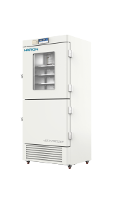 Réfrigérateur congélateur à double température médicale 2 8C -10 -40 C, alarme haute/basse température, congélateur inférieur, capacité 519L, laboratoire - Product Image 2