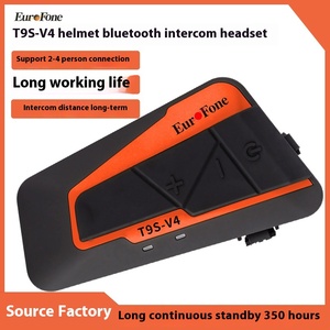 블루투스 인터콤 ABS 방수 헤드 마운트 무선 헤드셋이 장착 된 오토바이 헬멧 - Product Image 6