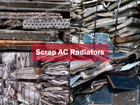 Machine de séparation du cuivre et de l'aluminium des radiateurs de climatisation usagés, machine de décapage et de séparation des radiateurs en cuivre et en aluminium
