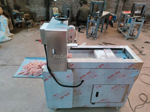 Máquina Cortadora de Carne Congelada Comercial de Alta Velocidad, Cortadora Automática de Carne de Res, Cordero y Tocino en Rollo, de Acero Inoxidable - Product Image 5
