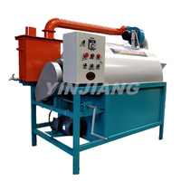 Grand séchoir à thé électrique en acier inoxydable pour arachides, machine à torréfier les grains de café, noix de cajou, arachides