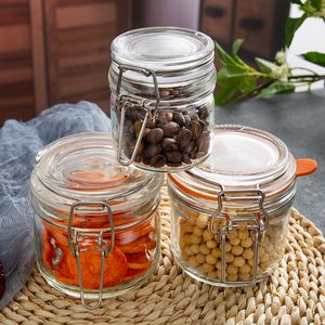 <span class=keywords><strong>Barattoli</strong></span> in <span class=keywords><strong>Vetro</strong></span> da 250ml <span class=keywords><strong>con</strong></span> <span class=keywords><strong>Guarnizione</strong></span> in Gomma, Coperchio a Cerniera, <span class=keywords><strong>Barattoli</strong></span> in <span class=keywords><strong>Vetro</strong></span> da 8 oz <span class=keywords><strong>con</strong></span> Coperchi Ermetici - Product Image 4