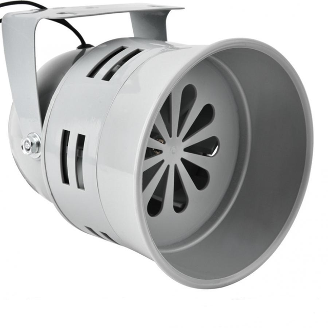 Metal Motor Siren 12V 24V DC 110V 220V AC 110DB Automotive Air Siren Horn Industrial Alarm Sound Electrical Guard