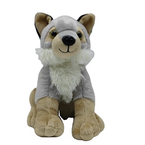 Peluche Promozionale a Forma di Cucciolo di <span class=keywords><strong>Lupo</strong></span>, Giocattolo Simulato, Souvenir Turistico Best Seller, Bambola per Bambini, Regalo per Festività - Product Image 1