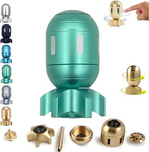 Creative Simulated <b>Mini</b> Torpedo Hand Finger Spinner Anti-stress Relief Toy Adults Office Travel Decompression Gyro Gift - Product Image 6