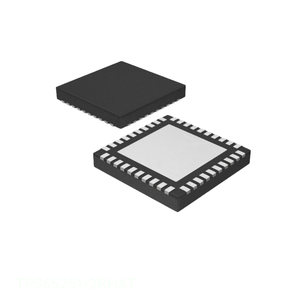 TPS65251-2RHAT 40 VFQFN แผ่นสัมผัส IC REG BCK Adj 3A/2A TRPL 40VQFN การจัดการพลังงาน (PMIC) - Product Image 1