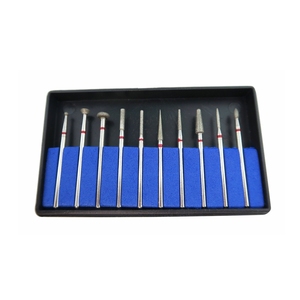 Kit de fraises diamantées HP populaires dentaires, fraise de polissage, tête de meulage rotative - Product Image 4