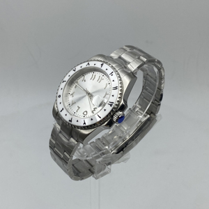 Orologio NH35 Arabia lente zaffiro 40mm quadrante orologi moda uomo impermeabile di lusso Design orologio da polso - Product Image 5