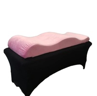 Surmatelas Confortable en Mousse à Mémoire de Forme pour Table d'Esthétique, Surmatelas Courbé pour Lit à Cils, Surmatelas pour Table d'Extension de Cils