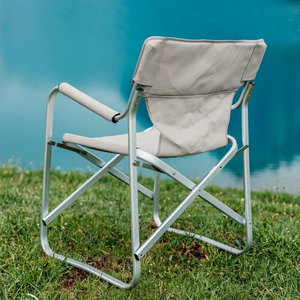 Chaise de camping pliante d'extérieur Bestex personnalisable de luxe avec cadre en aluminium de haute qualité, chaise de directeur robuste avec logo - Product Image 2