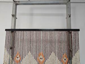 Rideau de <span class=keywords><strong>porte</strong></span> en perles de bois personnalisable, écran en bambou, pare-soleil mural en bambou - Product Image 4