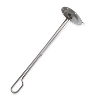Elemen Pemanas Flensa Celup Baja Tahan Karat, Anoda Magnesium Terintegrasi, Termowell Temperatur, 220~240V