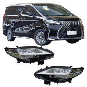 2009 Toyota <span class=keywords><strong>Alpha</strong></span> Full LED faros nueva actualización para 2020 Lexus LM modelo Alphard 6000K Temperatura de Color - Product Image 1