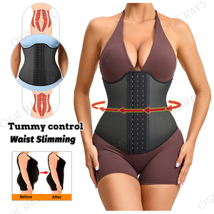 Ceinture de maintien de la taille en latex à armatures en acier, gaine sculptante pour le ventre, corset amincissant pour femme, ceinture de maintien de la taille - Product Image 3