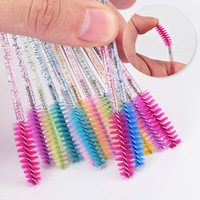 Brosse à mascara jetable en gros pour le nettoyage des cils et l'application des extensions de cils et sourcils – Vente chaude
