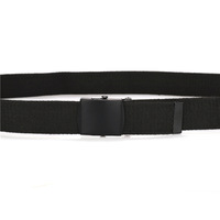 Ceinture décontractée et tendance pour homme en toile de coton avec boucle à rouleau en alliage Jessi JE6374, disponible en sept couleurs, idéale pour le sport et les activités de plein air.