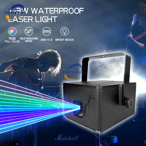 Lumière laser animée 3W, étanche IP65, RVB pleine couleur, contrôle DMX512 pour discothèque, DJ, scène, événements extérieurs, parcs, aires de jeux, décors - Product Image 2