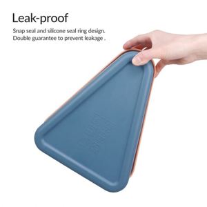Custom Size Durable Reusable Microwavable Oven Safe Food Grade Silicone Food <b>Storage</b> Container Pizza Dough Proof <b>Boxes</b> With Lid - Product Image 3