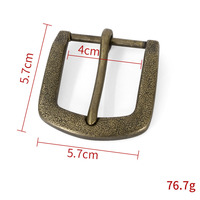 Boucles de ceinture en laiton Cloxy 40mm pour hommes boucle de ceinture en cuir rétro en laiton 40mm boucle de ceinture en laiton massif