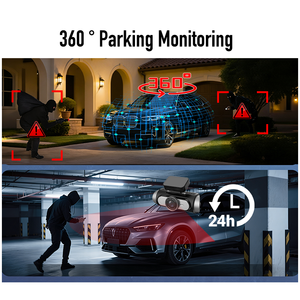 Caméra embarquée 4K 3 pouces 4 canaux pour voitures WIFI GPS 360 °   Caméra de recul pour voiture, enregistreur vidéo, kit matériel 24H, accessoires pour voiture - Product Image 6