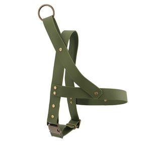 クイックリリースバックル防水調節可能プル無しPvc Y字型犬用ハーネスペット用簡単ウォーキングトレーニングランニング - Product Image 1