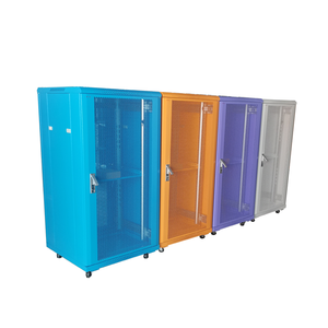 Ynco tùy chỉnh 27U Tủ mạng 600*600 19 inch thiết kế kim loại màu cho ứng dụng máy chủ trong trung tâm dữ liệu với công suất 18u - Product Image 1