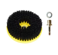 Brosse de nettoyage grande taille 130/150/185 mm très vendue pour diverses taches tenaces, carreaux extérieurs, bassins à poissons, pierres mousseuses