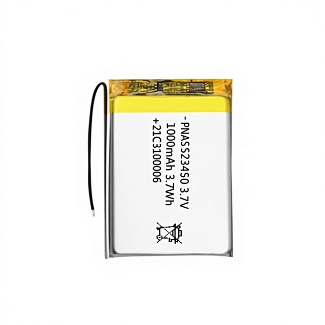 PNAS 503450 3.7V 1000mAh Semi-solid State Lithium Battery LiNiMnCoO2 Cathode 300 Cycles 18g -20 60 LED Makeup Mirror Ternary