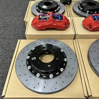 Kit de Freinage Haute Performance avec Étriers de Frein 6 Pistons pour Audi A4 A3 A6 A6L A8 TT Q3 Q7 Q8 B8 B9 C7 C8 8U F3