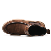 Bottes Chukka pour hommes en PU imperméable à lacets, style Tresemme Botanique, vente en gros, personnalisables OEM, offre spéciale