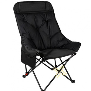 <span class=keywords><strong>Chaise</strong></span> pliante <span class=keywords><strong>de</strong></span> <span class=keywords><strong>camping</strong></span> d'extérieur avec dossier haut, réglage à 3 niveaux, <span class=keywords><strong>chaise</strong></span> portable pour pique-nique, siège individuel, coussin <span class=keywords><strong>confortable</strong></span> - Product Image 6