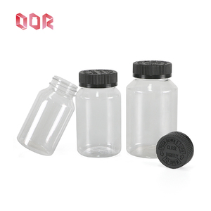 Bouteille PET d'épaule inclinée à taux de remplissage élevé 120ml 150ml 200ml couleur personnalisée transparente avec couvercles en PP approuvés par la FDA pour les pilules de magnésium - Product Image 4