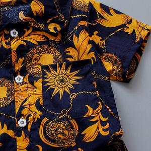 Ensemble T-shirt imprimé et short pour enfants, collection été 2020, vente en gros, vêtements de détente pour garçons, ensembles de vêtements pour bébés - Product Image 5