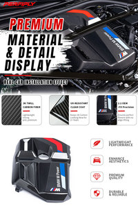 PerfiplyDry 碳纤维发动机顶盖 MP 风格发动机盖适用于 BMW M2 M3 M4 G80 G81 G82 G83 G87 S58 发动机盖车身套件 - Product Image 3