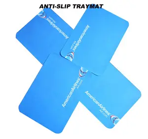 Serving Anti-slip paper tray mat non slip paper tray liner for airline