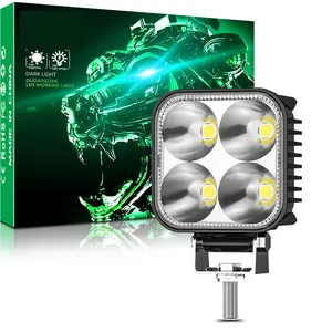 כיכר מיני רב פונקצית 7070 4LED עמיד למים IP65 זרקור עבור LED עבודת אור ערפל Led נהיגה אור