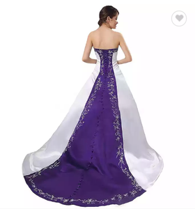 <span class=keywords><strong>Sati</strong></span> abito da sposa Novias Con Detalles Y Vestidos En rosso - Product Image 5