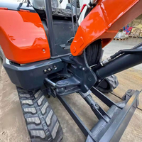 Excavatrice compacte sur chenilles HQE-25 à faible consommation de carburant, 2500 kg, moteur diesel Yanmar, transmission hydraulique, faible consommation de carburant, capacité de la benne de 0,068 m³