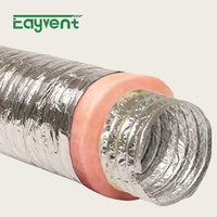 Tuyau de ventilation en aluminium standard importé, certifié pour l'inspection thermique, pour importateurs mondiaux de systèmes CVC, vente en gros