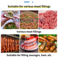 Mélangeur horizontal incliné commercial 20L 40L 55L 80L 125L 35-150 KG pour viande, boulettes de viande et aliments pour animaux de compagnie