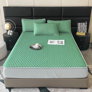 Ensemble de trois tapis de refroidissement en latex de couleur unie pour la maison d'été <span class=keywords><strong>Couvre</strong></span>-lits et couvertures lavables en machine pour étudiants et enfants - Product Image 1