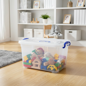 Direkt vom Hersteller PP-Kunststoff Aufbewahrungsbox Tragbare Transparente Haushalts-Aufbewahrungsbox für Kleidung und Bettdecken - Spritzgusstechnik - Product Image 2