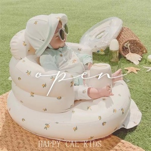 Popular Style <b>Inflatable</b> Learning Chair Anti-fall Training Chair Baby BB Learning <b>Inflatable</b> <b>Sofa</b> Bath Stool - Product Image 6
