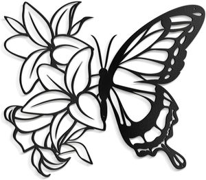 Art mural abstrait moderne en métal de haute qualité fini métallique léger durable et facile à accrocher améliore l'intérieur avec style - Product Image 1