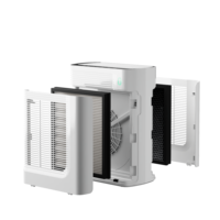 Purificateur d'air filtre hepa pour animaux de compagnie pour la maison chambre personnelle pour fumer 99.97% purificateur d'air domestique intelligent