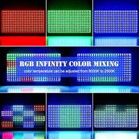 Stock US 288 pièces Projecteur stroboscopique LED RGB 3-en-1 DMX avec télécommande et activation sonore pour éclairage de scène DJ, concerts, mariages, clubs et fêtes (Lot de 2)