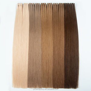 Extensiones de Cabello Humano Ruso Remy de Primera Calidad, Doble Trama, 100g, Invisibles, con Cinta Adhesiva Larga, para Hacerlo Usted Mismo, de 16 a 24 Pulgadas - Product Image 3