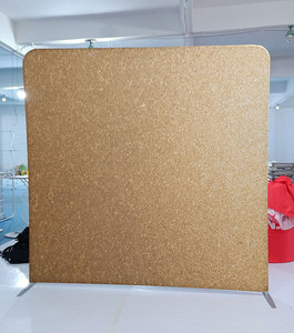 Tùy Chỉnh 8 * <span class=keywords><strong>8ft</strong></span> Xách Tay Căng Thẳng Vải Hiển Thị Nhôm Khung 250G Vải Linh Hoạt Backdrop Bìa 360 <span class=keywords><strong>Booth</strong></span> Backdrop Cho Halloween - Product Image 4